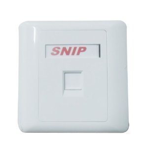 Snip 思诺一舟 A160-1 单孔网络面板 家居装修中隐藏的细节之美